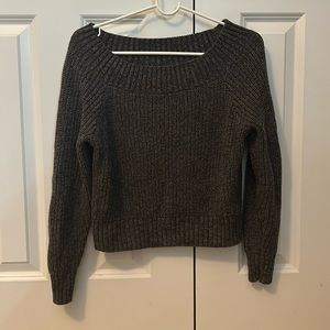 Hollister Off the Shoulder Knit Sweater